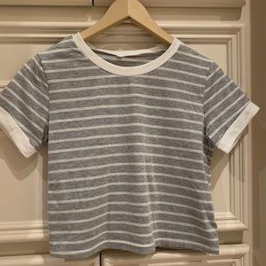 Striped Crop Top